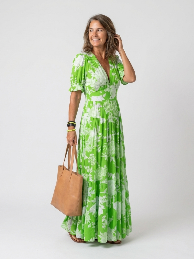 Ione™ | Elegant Floral Maxi Dress