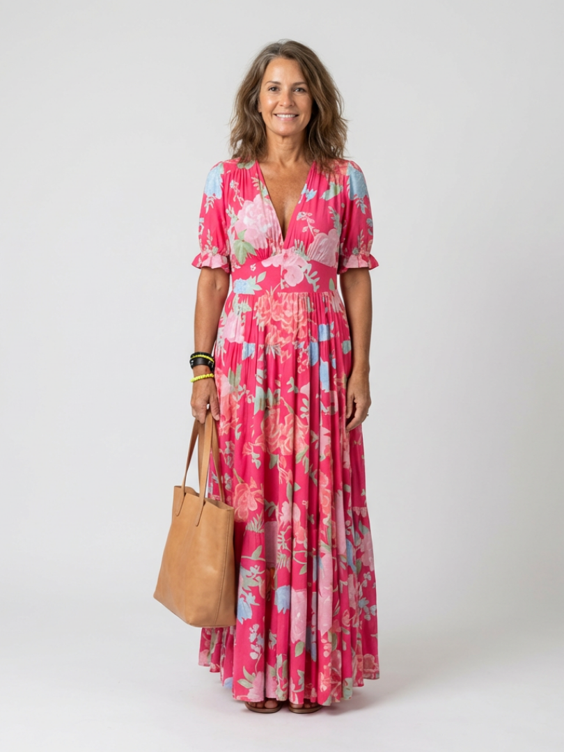 Ione™ | Elegant Floral Maxi Dress