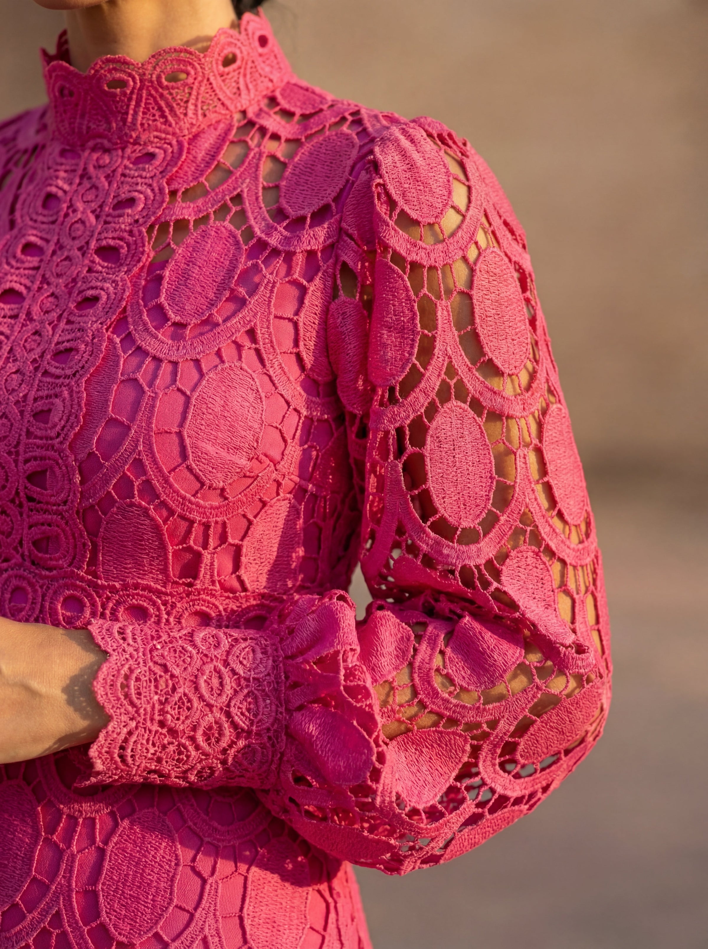 Carmona | Elegant Silk-Feel Dress