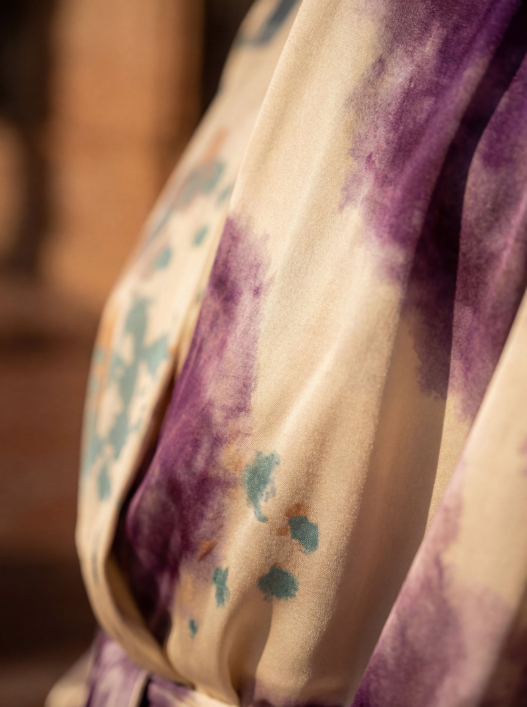 Beatrix | Watercolor Print Dress