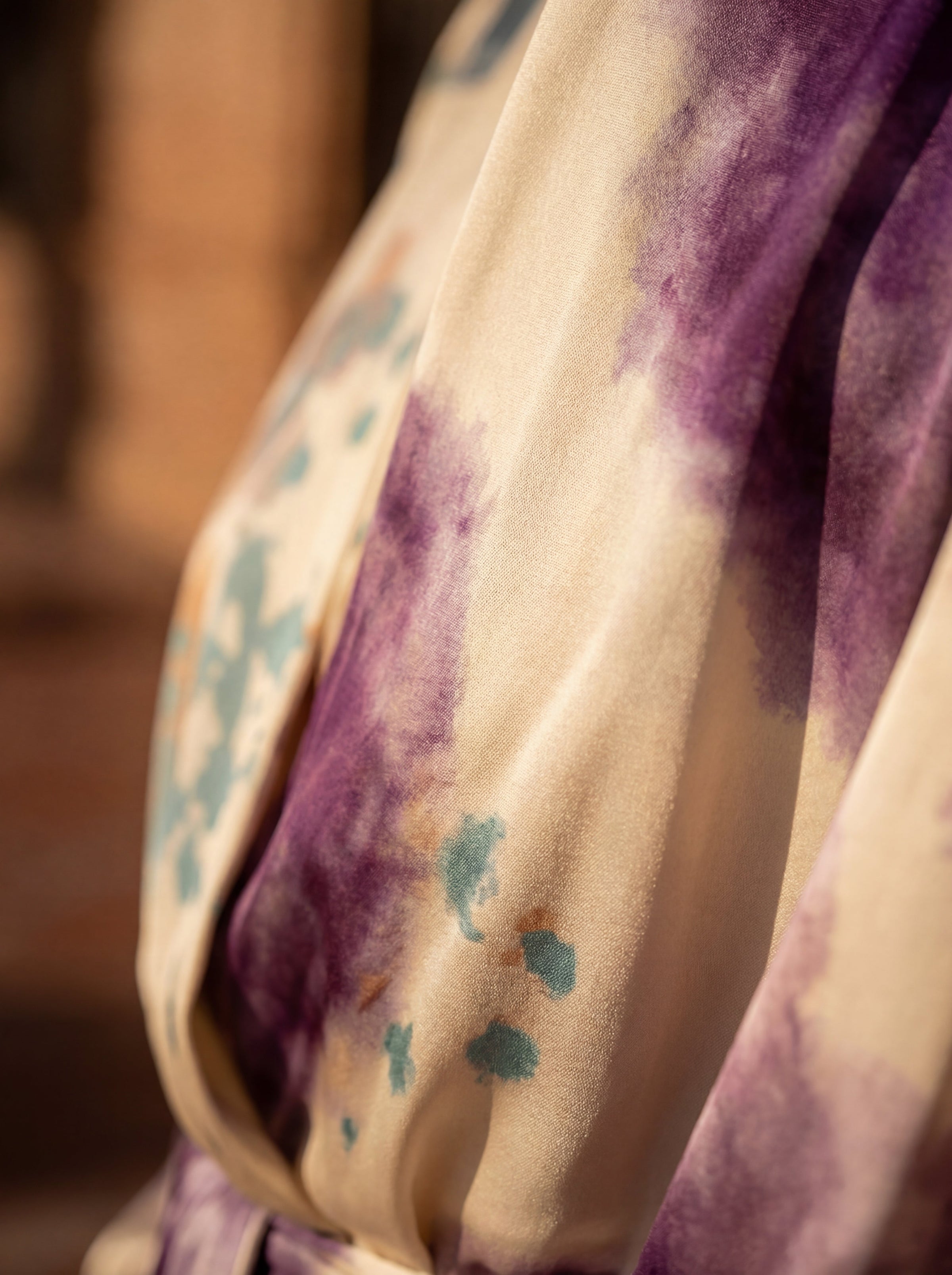 Beatrix | Watercolor Print Dress