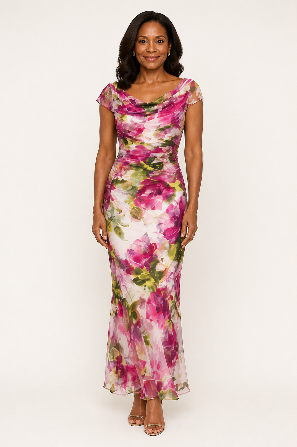 Isolde | Floral Off-Shoulder Maxi Dress