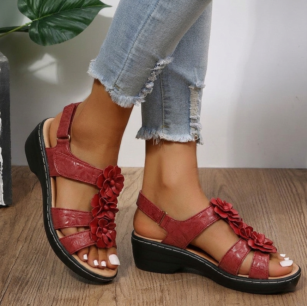 Verona™ | Floral Comfort Sandals