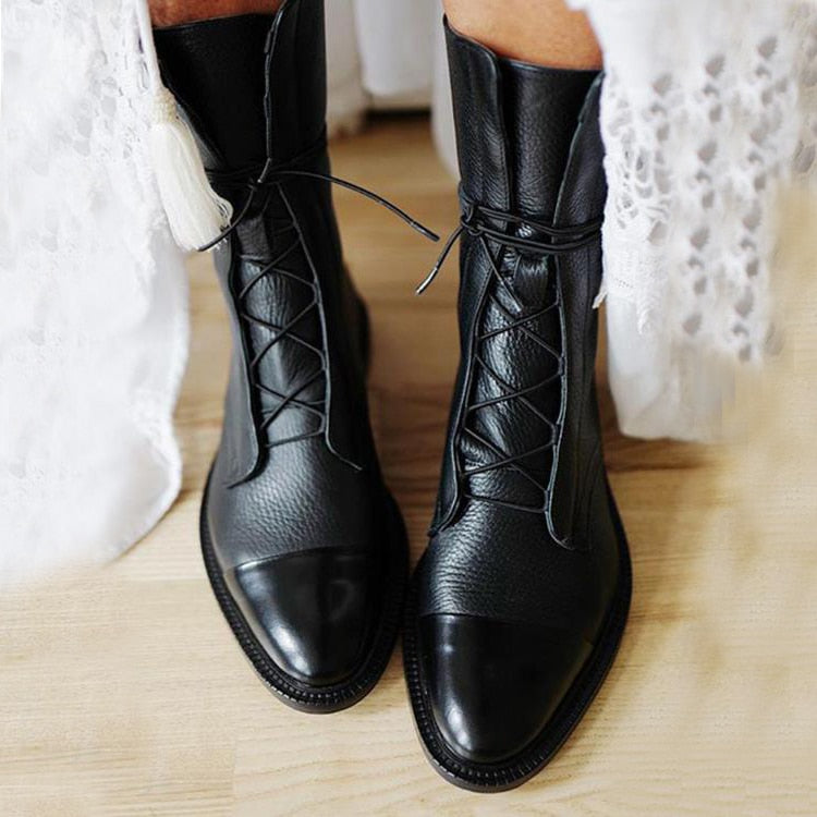 Harper | Elegant High Heel Ankle Boots