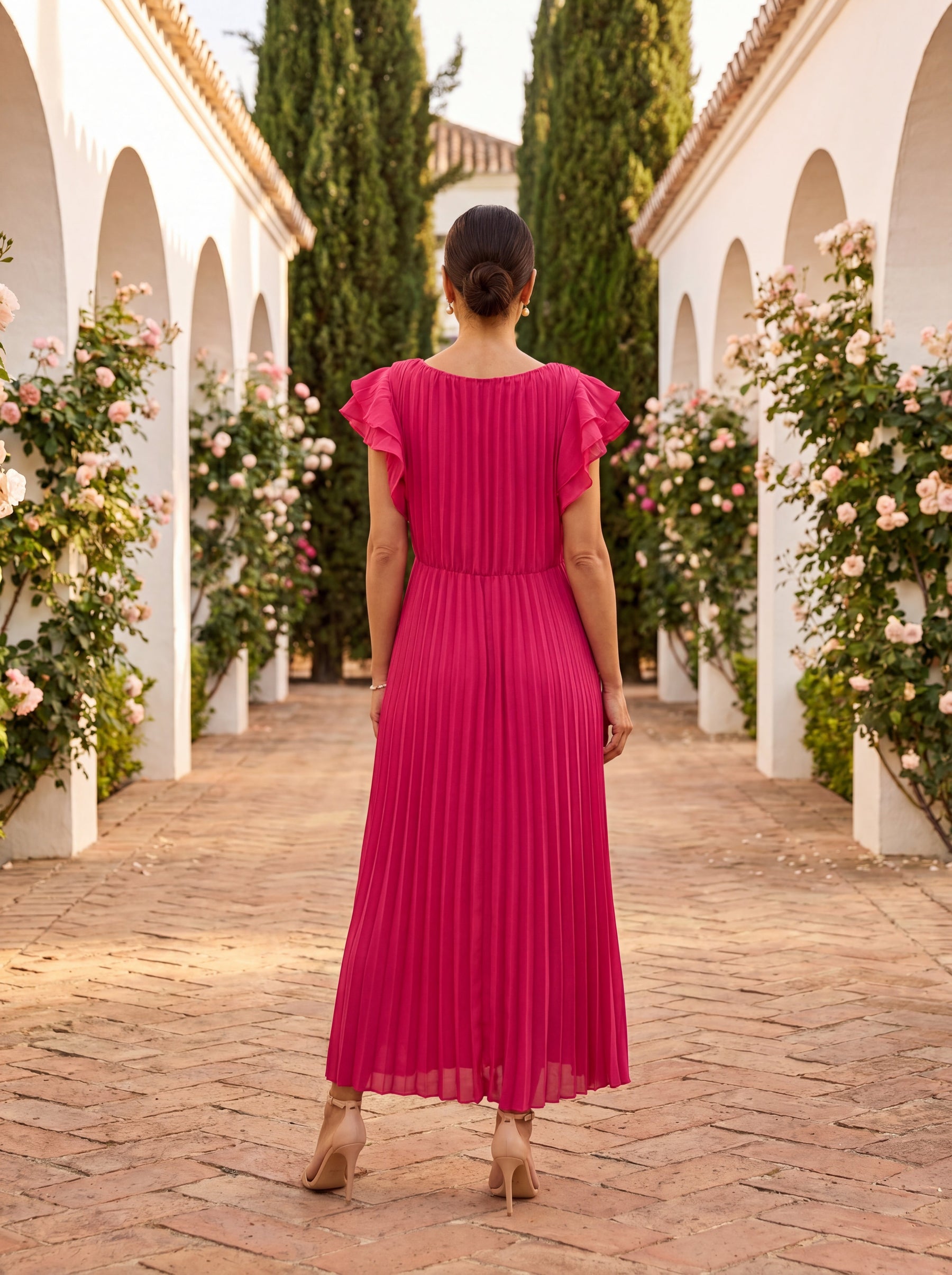 Gloria™ | Effortless Elegance Pleated Dress