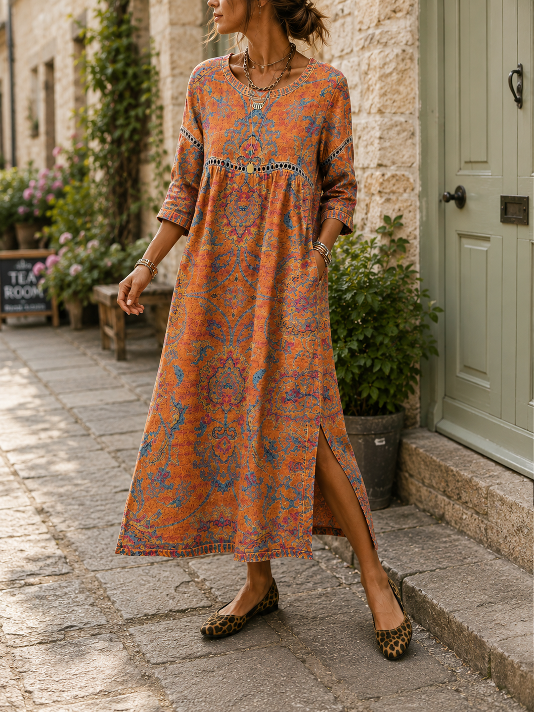 Eugenia | Printed Dress