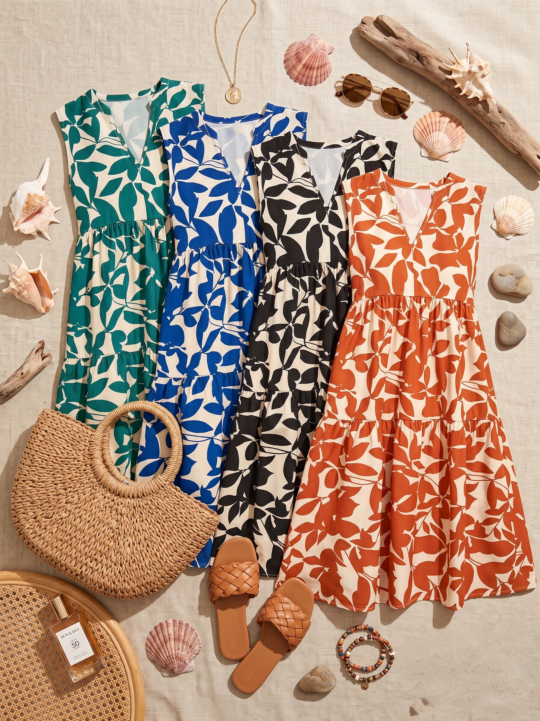 Marissa™ | Floral Tiered Summer Dress