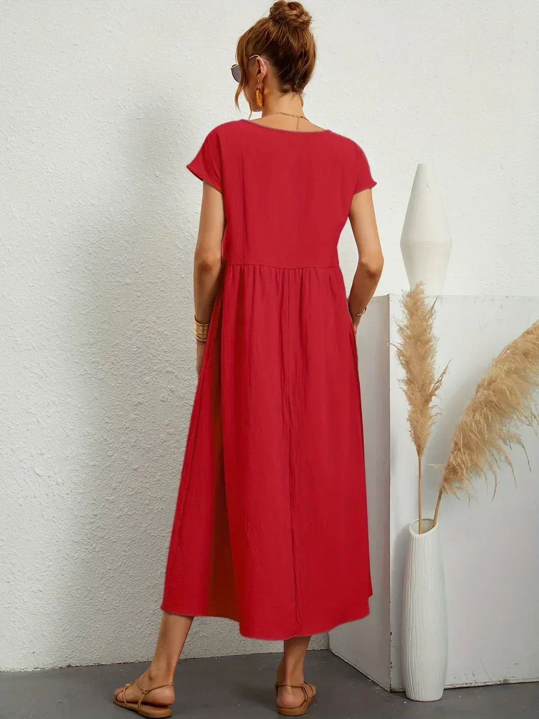 Graziella | Timeless Fluid Midi Dress