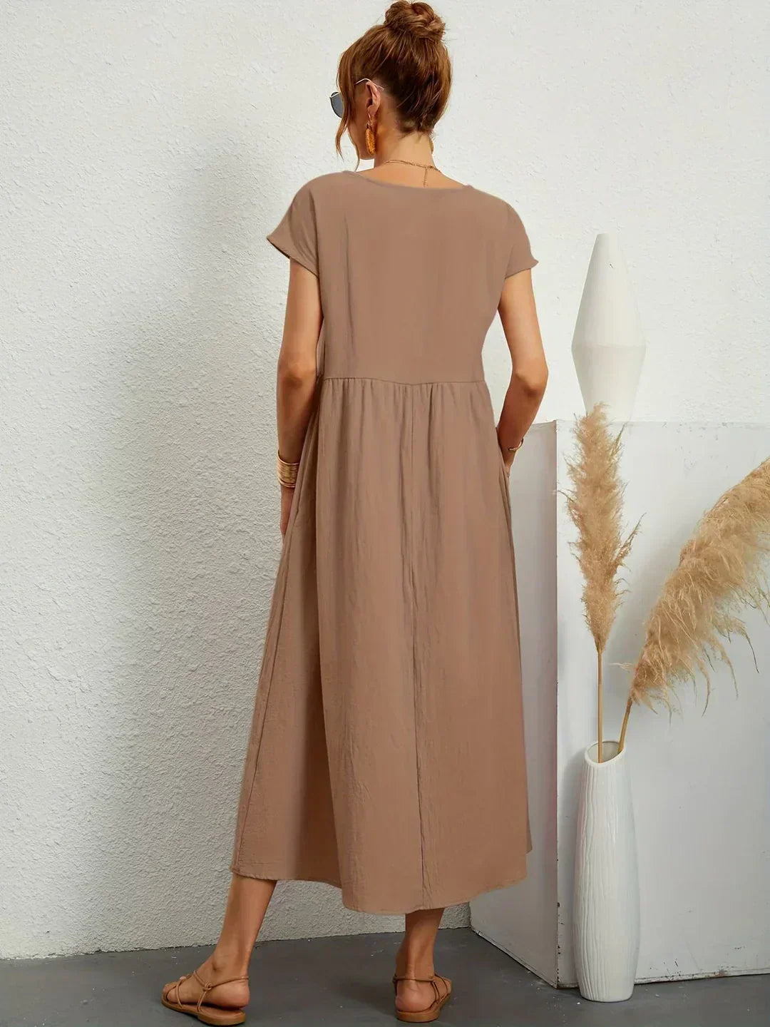 Graziella | Timeless Fluid Midi Dress