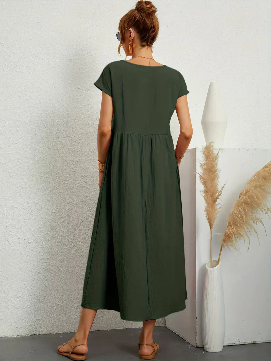 Graziella | Timeless Fluid Midi Dress