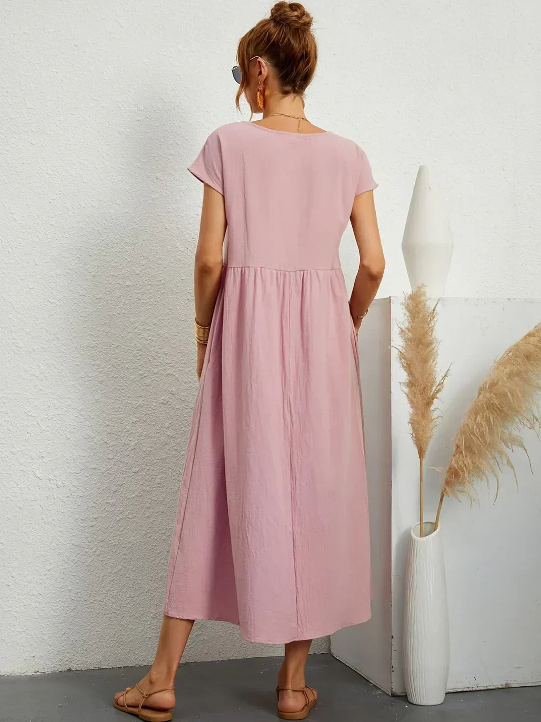 Graziella | Timeless Fluid Midi Dress