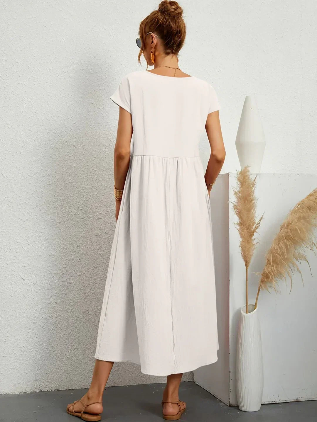 Graziella | Timeless Fluid Midi Dress