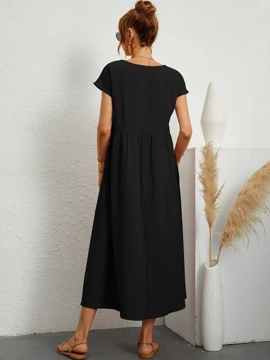 Graziella | Timeless Fluid Midi Dress