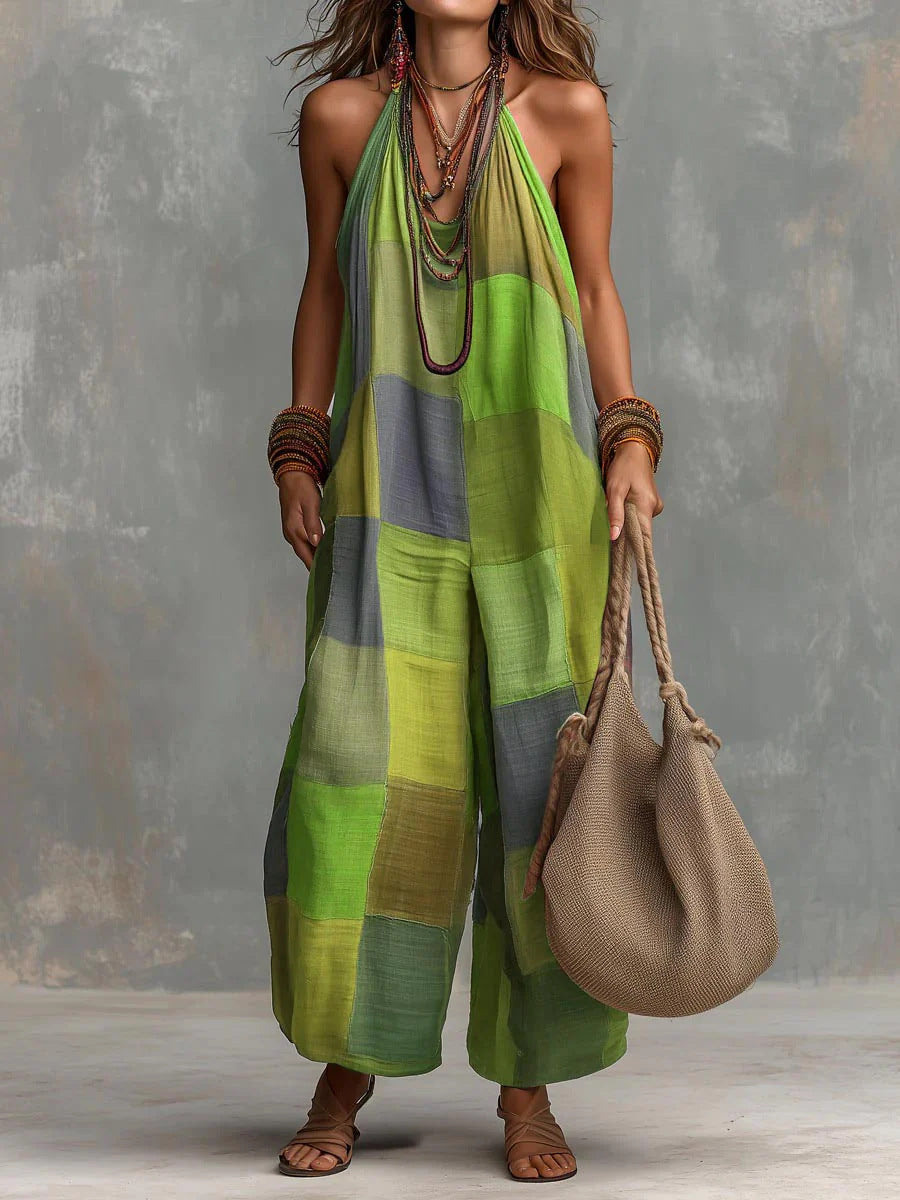 Sienna™ | Bohemian Patchwork Jumpsuit