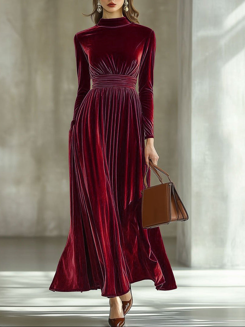 Isadora | Ruched Bodice Maxi Dress