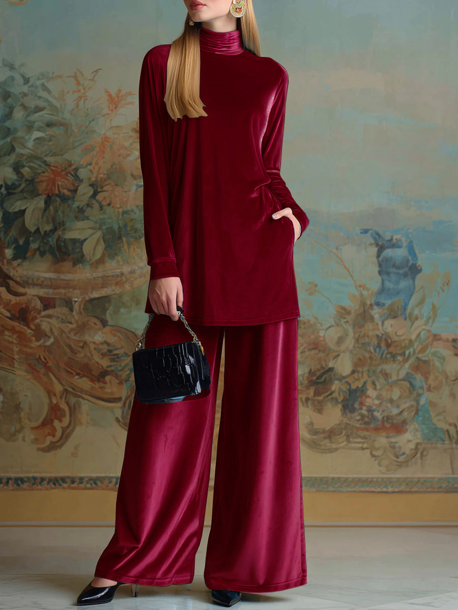 Celeste | Velvet Lounge Set