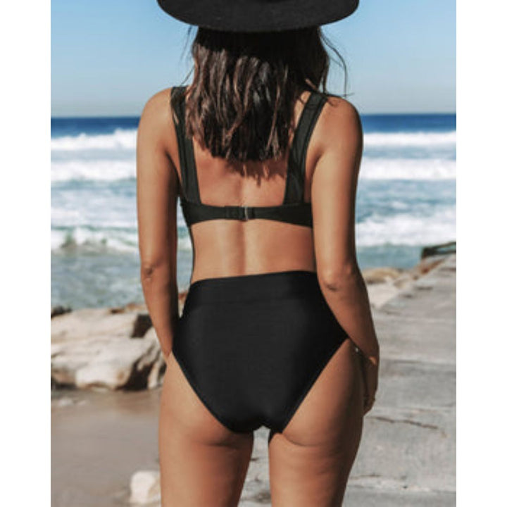 FIONNUALA | HIGH-NECK ONE-PIECE SWIMSUIT