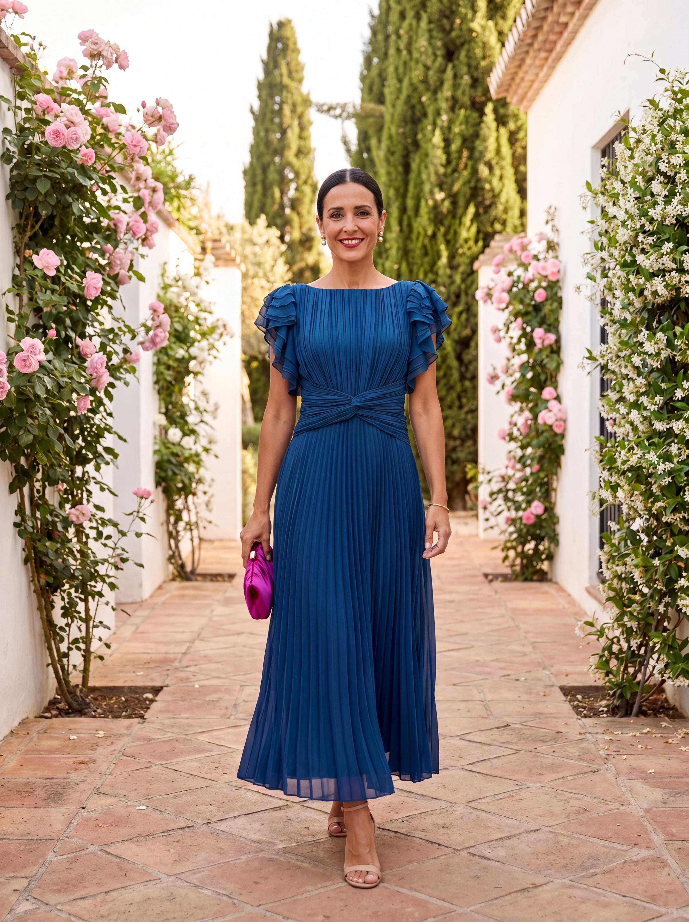 Gloria™ | Effortless Elegance Pleated Dress