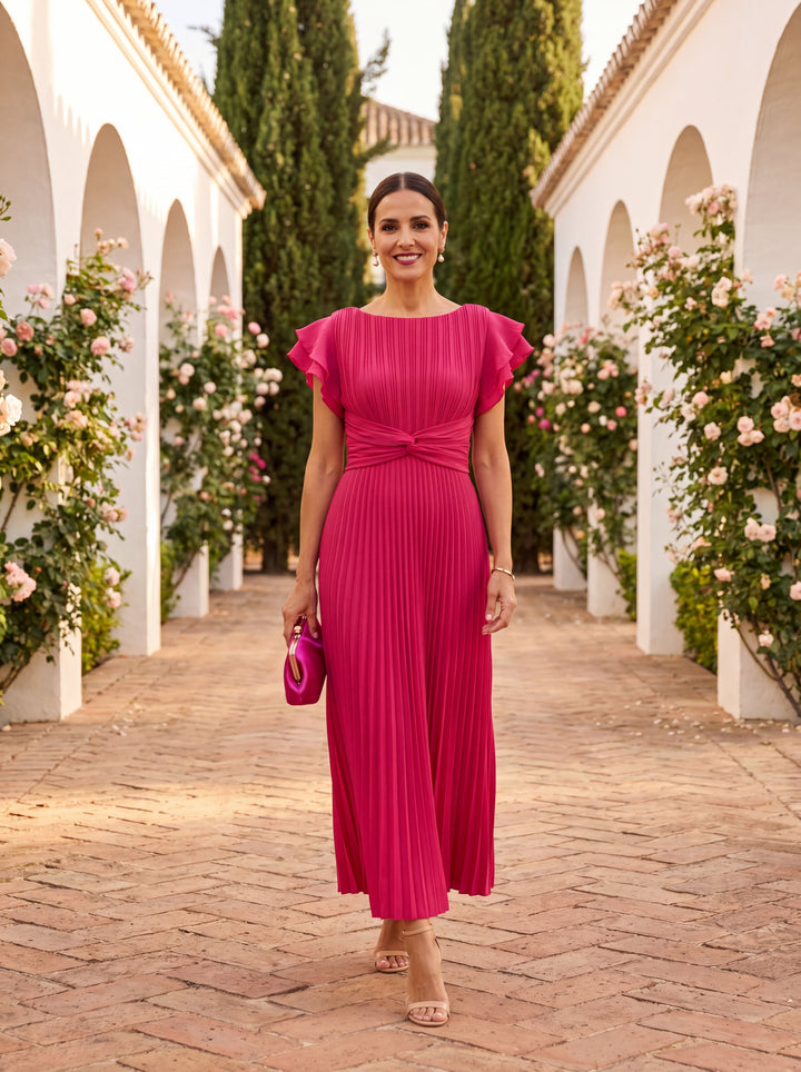 Gloria™ | Effortless Elegance Pleated Dress