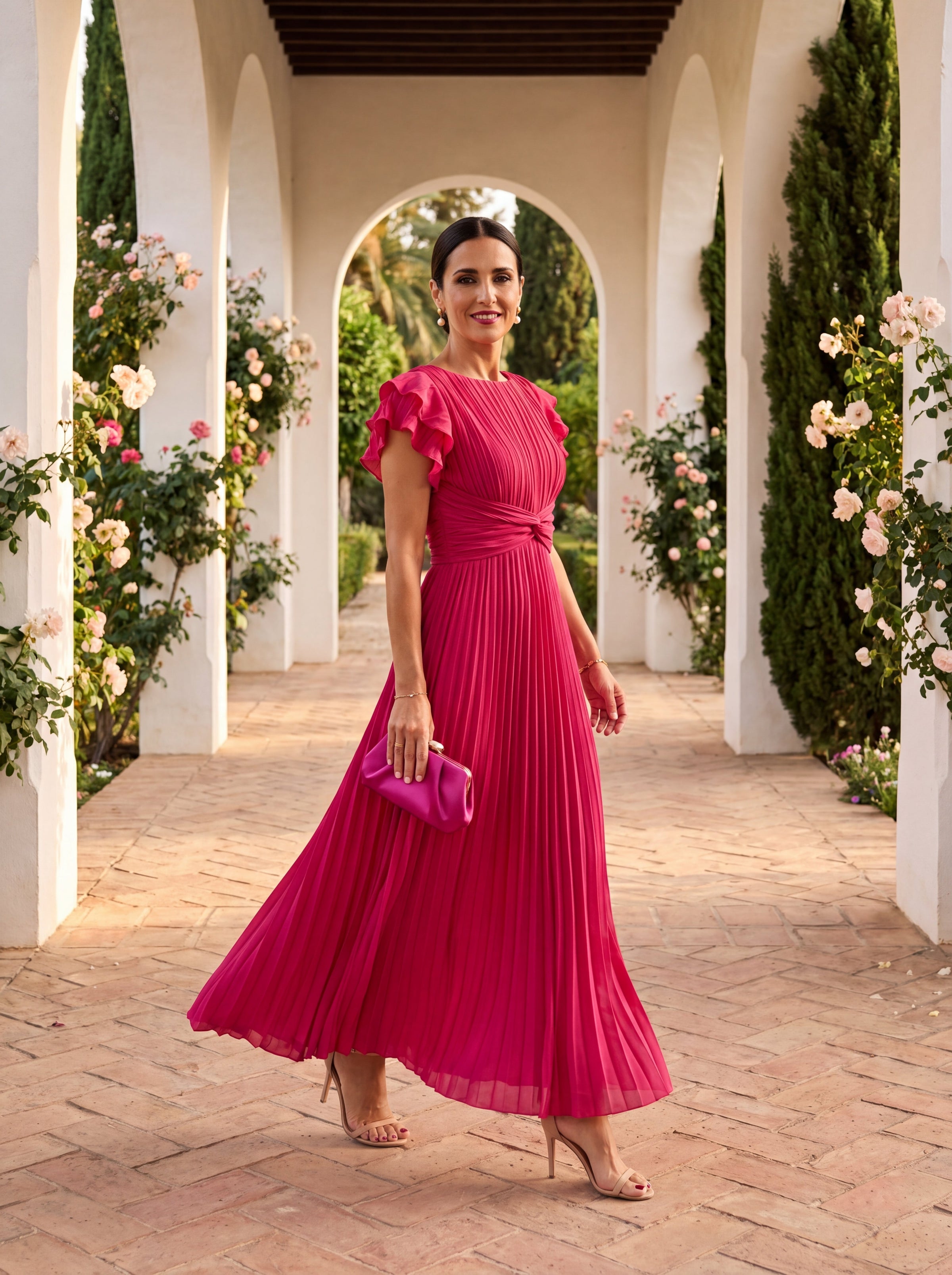 Gloria™ | Effortless Elegance Pleated Dress