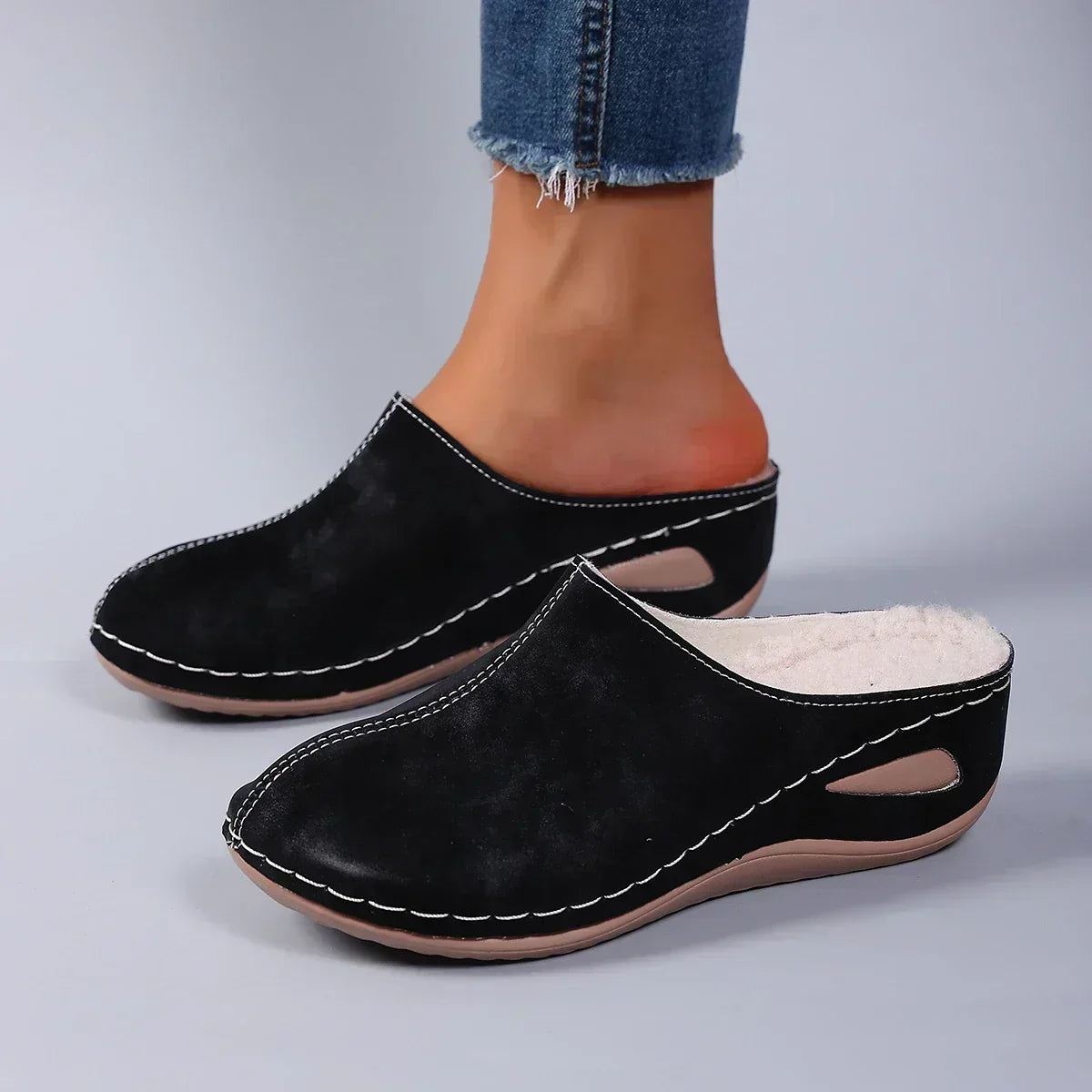 Veronika™ | Teplé ortopedické pantofle pro každodenní pohodlí