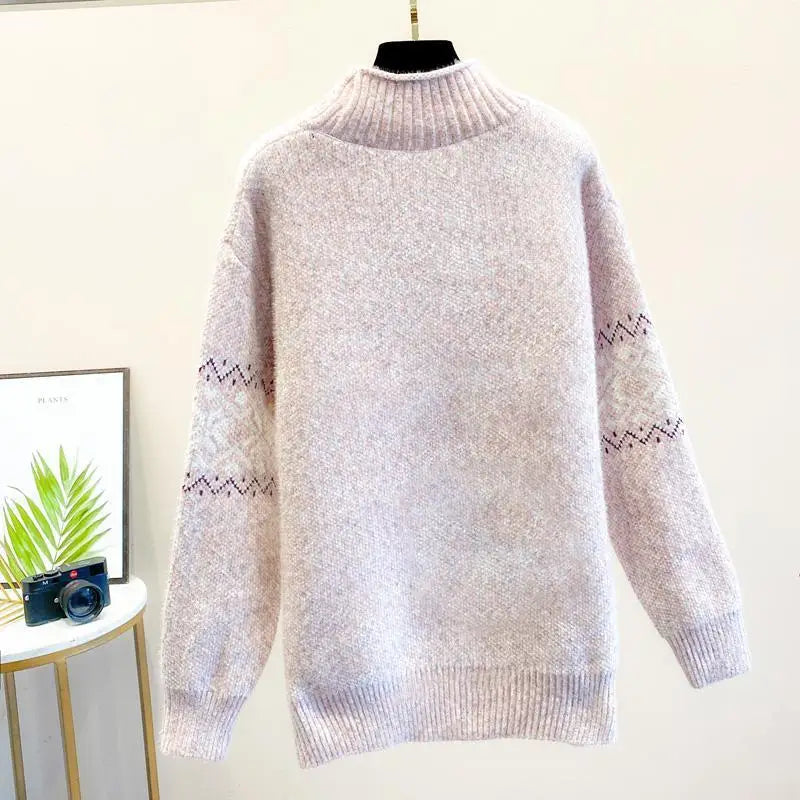 Nadine | Knitted Turtleneck Sweater
