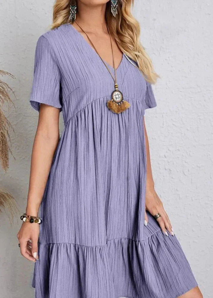 Florienne™ | Relaxed Tiered Summer Dress