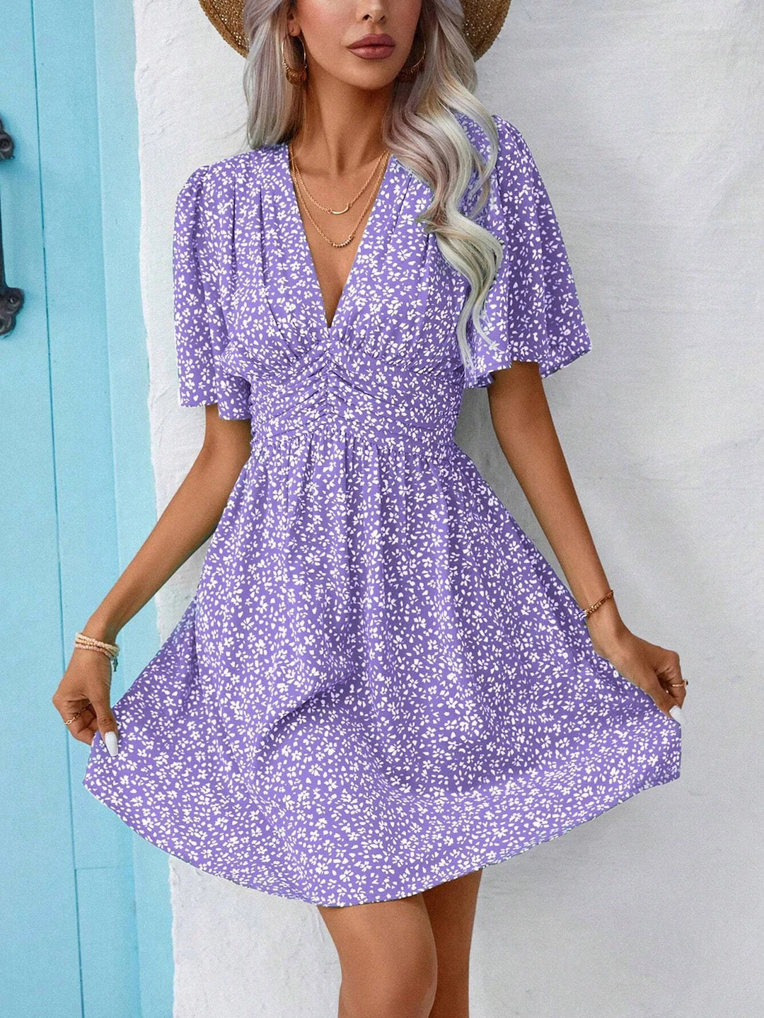 Blakely | Mini Floral Dress