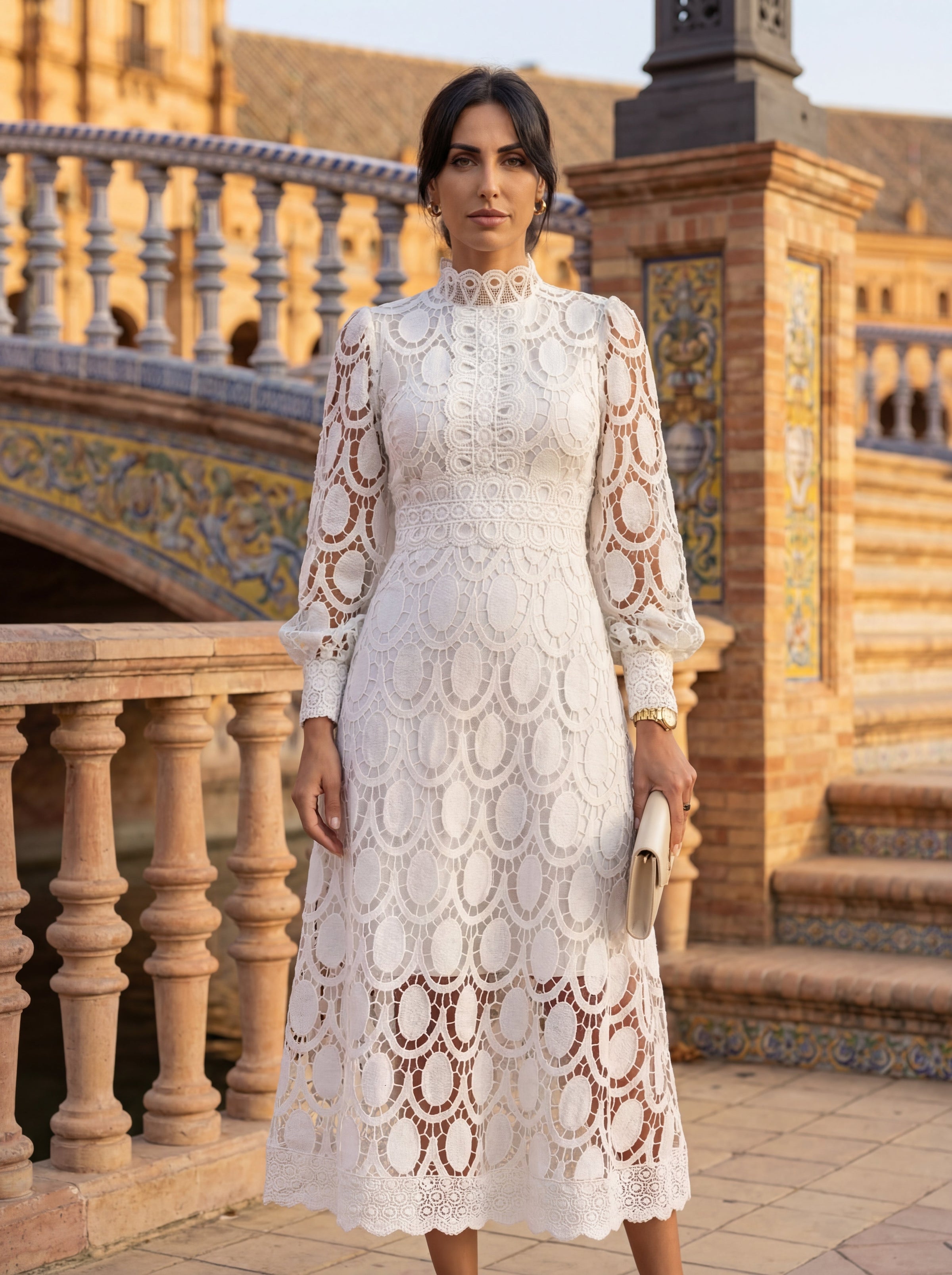 Carmona | Elegant Silk-Feel Dress