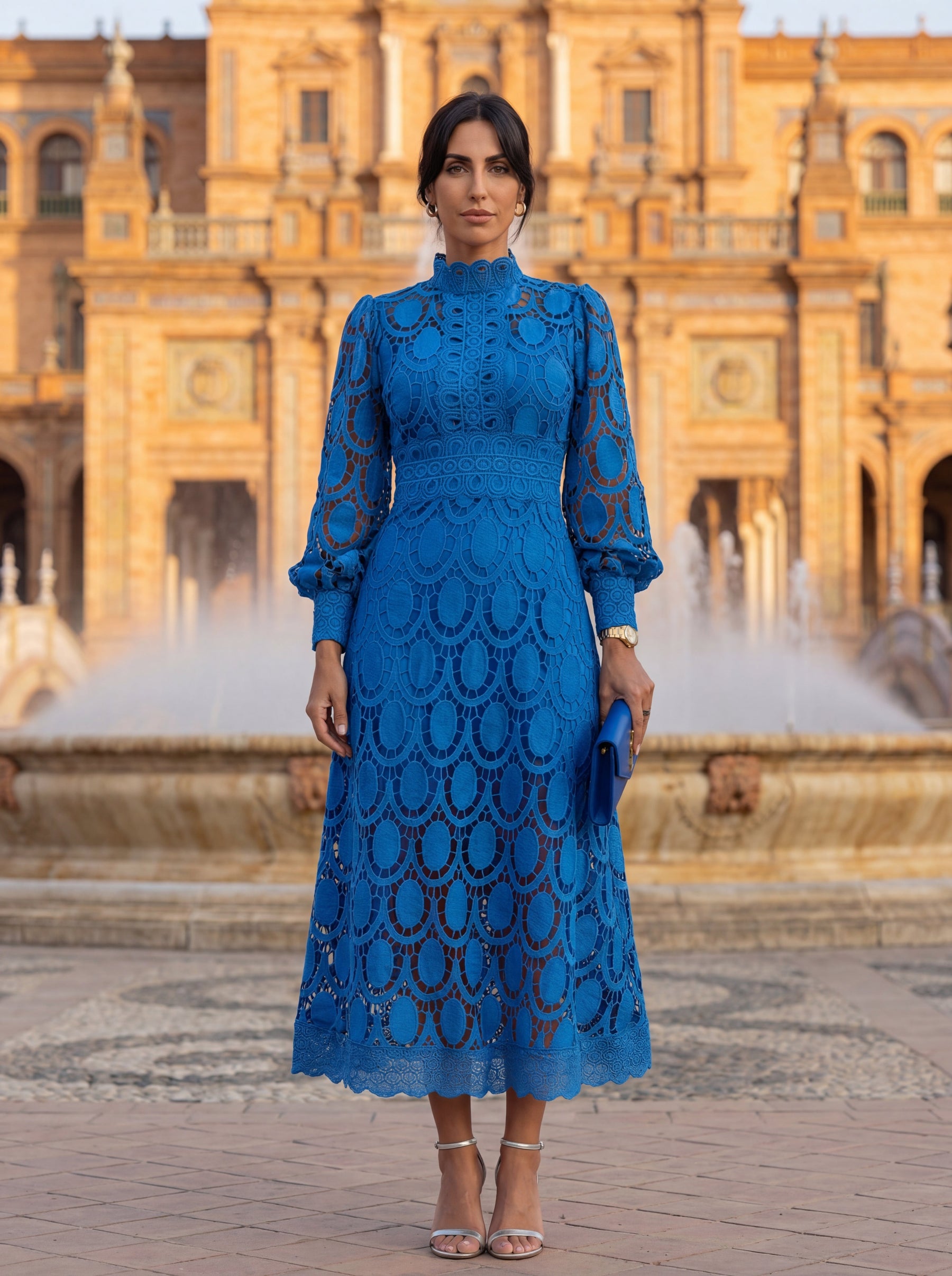 Carmona | Elegant Silk-Feel Dress