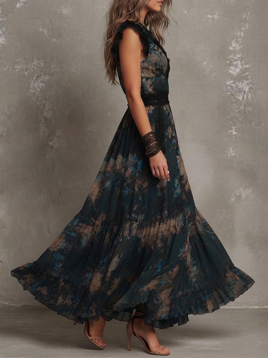 Rosalind | Floral Tiered Maxi Dress