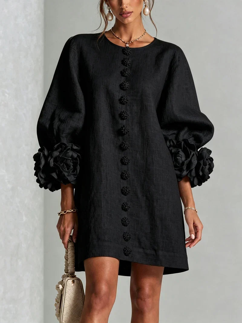 Dena | Floral Print Short Dress