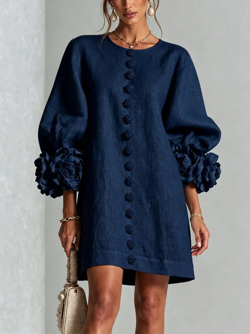 Dena | Floral Print Short Dress