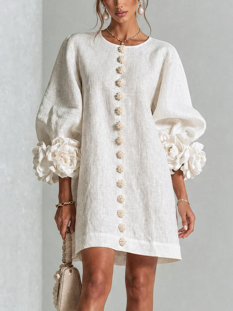 Dena | Floral Print Short Dress
