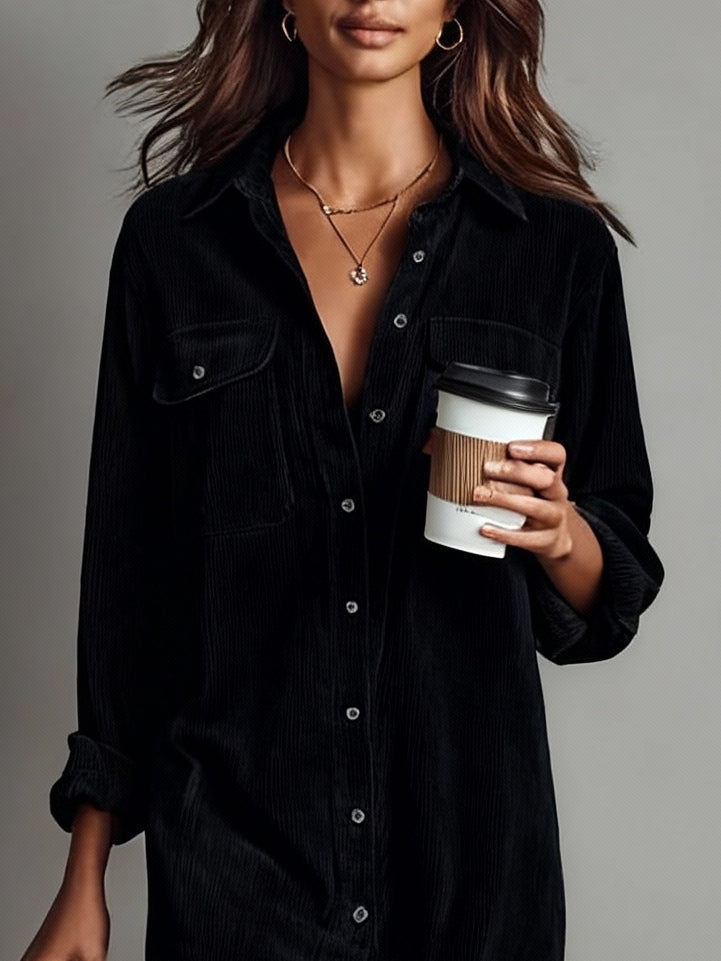 Lotte | Relaxed Fit Corduroy Dress