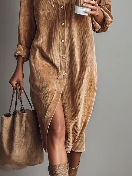 Lotte | Relaxed Fit Corduroy Dress