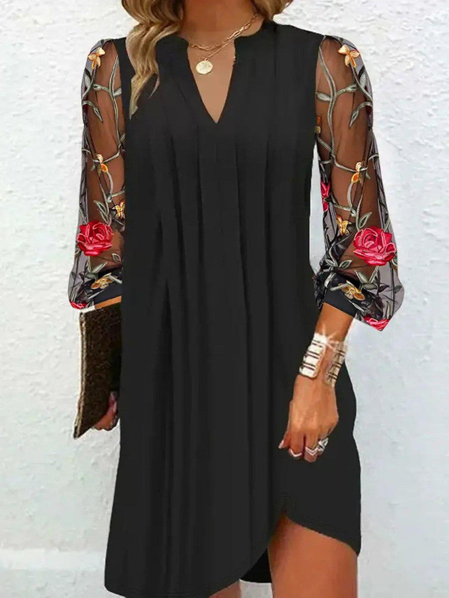 Éloise | Floral Sleeve Dress
