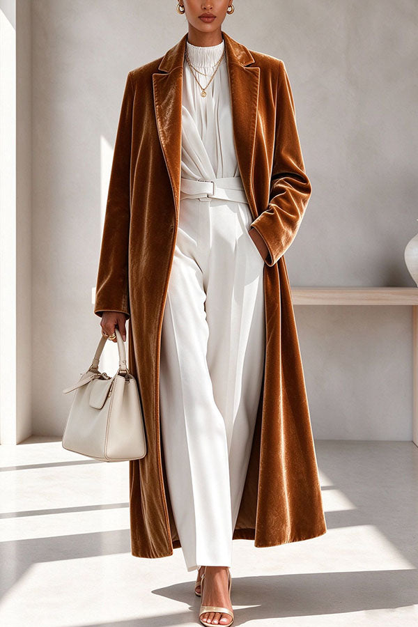 Seraphina | Long Lapel Overcoat