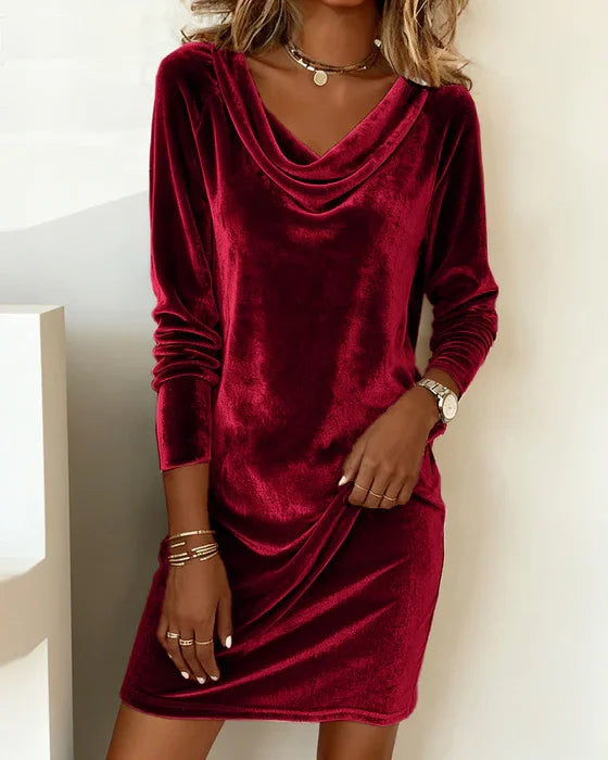 Pia | Velvet Dress Frosina