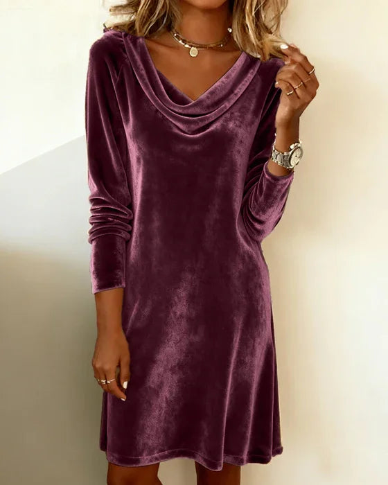 Pia | Velvet Dress Frosina