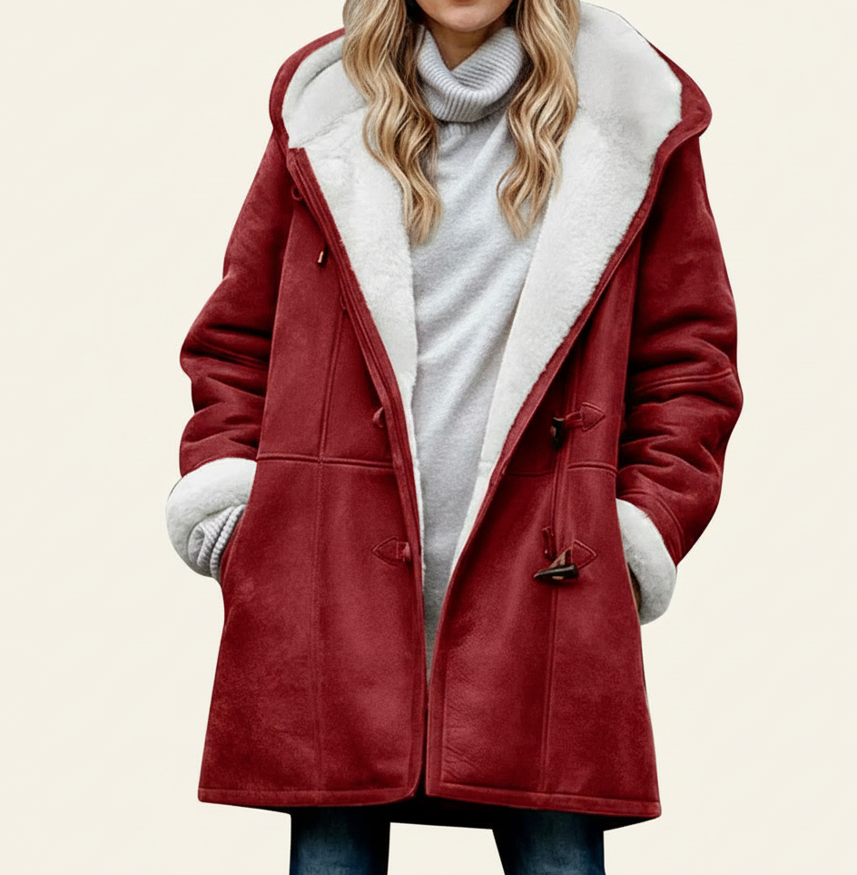 Freya | Cozy Hooded Coat