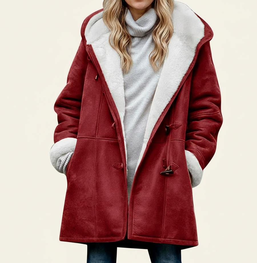 Freya | Cozy Hooded Coat