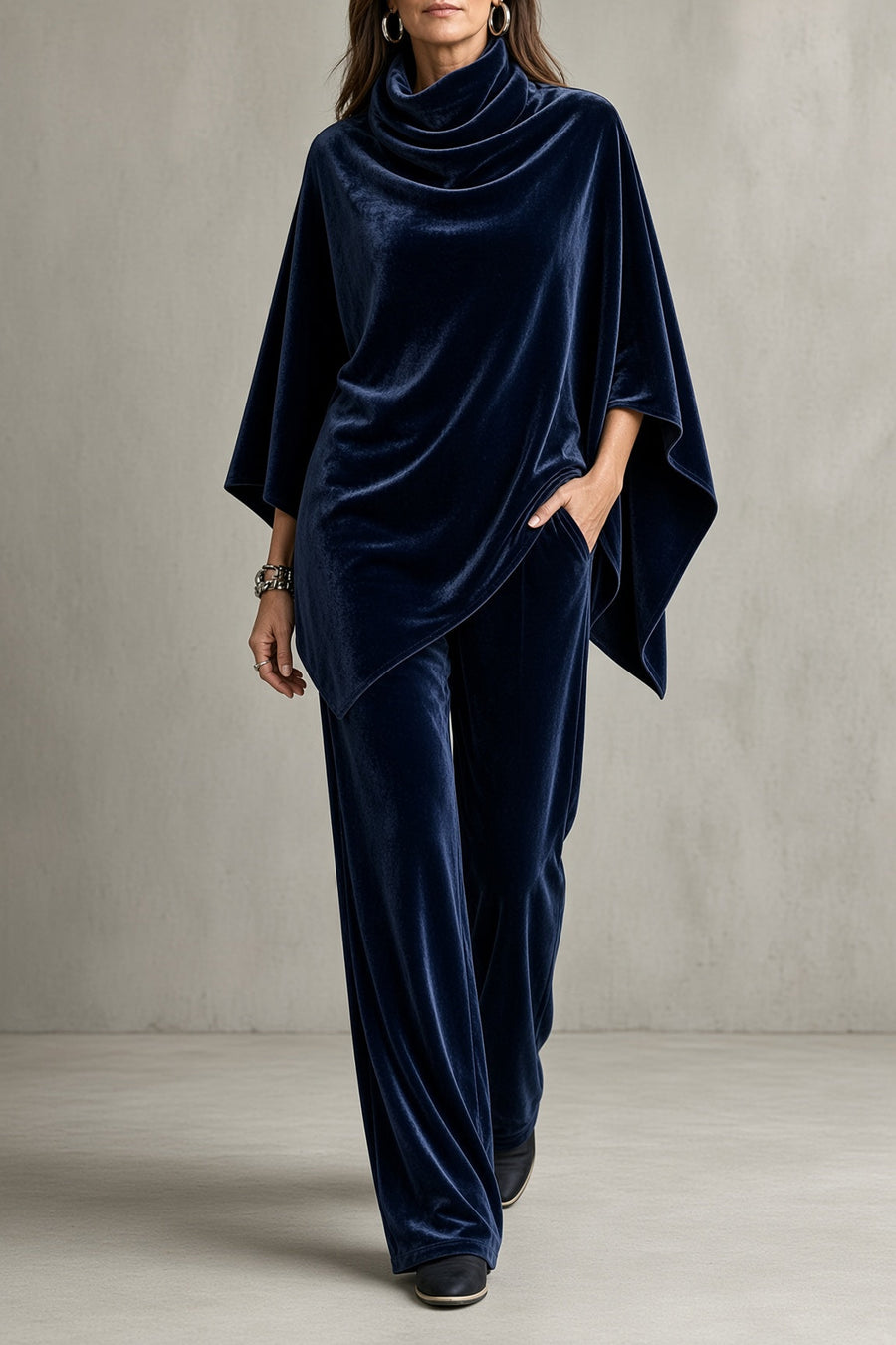 Monella | Draped Two-Piece Set