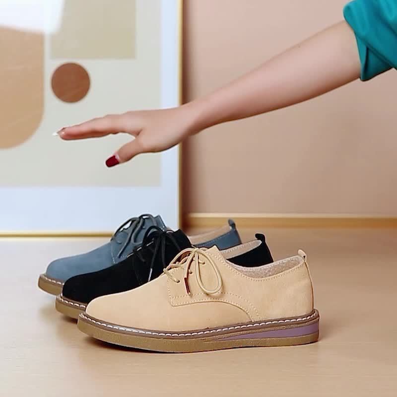 Anaïs™ – Comfortable Lace-Up Shoes with Supportive Sole