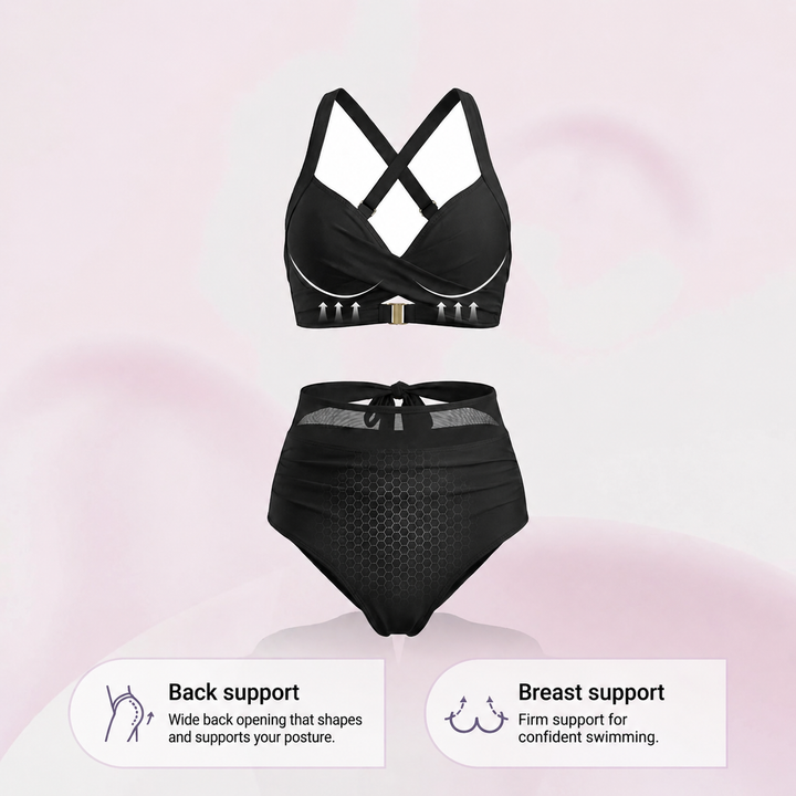 BRONWEN | 2-IN-1 HIGH WAIST TUMMY CONTROL BIKINI