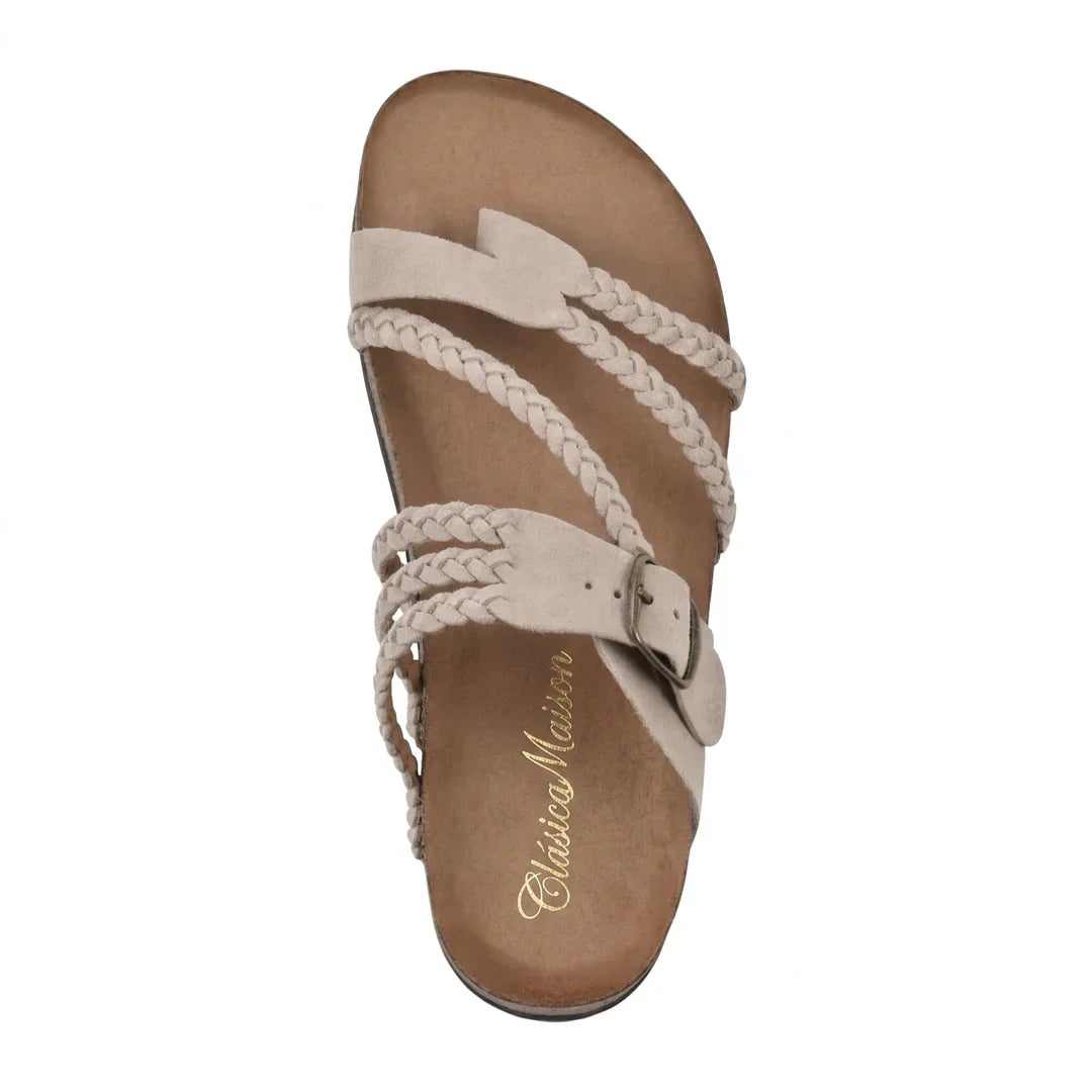 Hayleigh™ | Handwoven Comfort Sandals