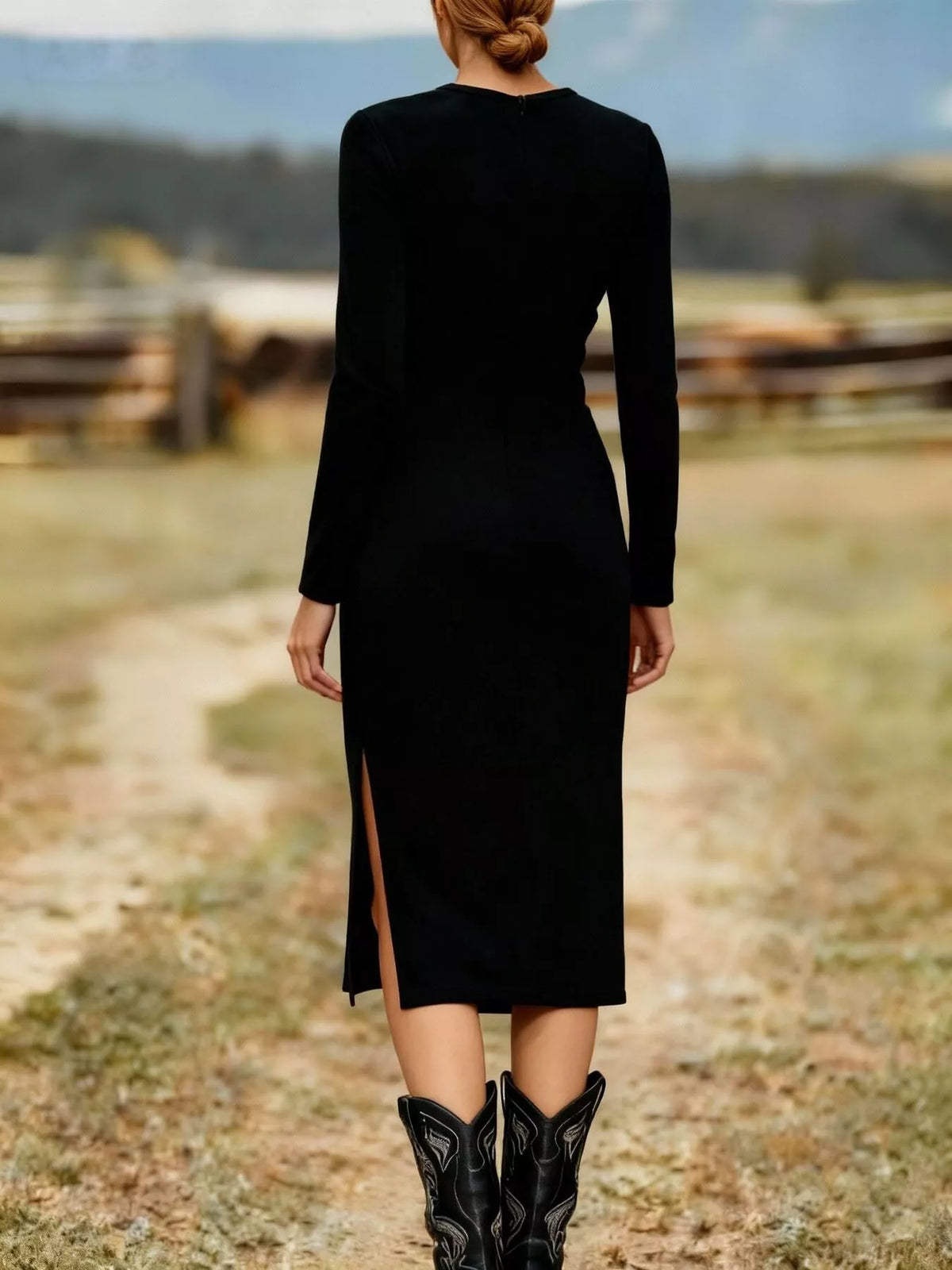 Wren | Fringe Statement Midi Dress