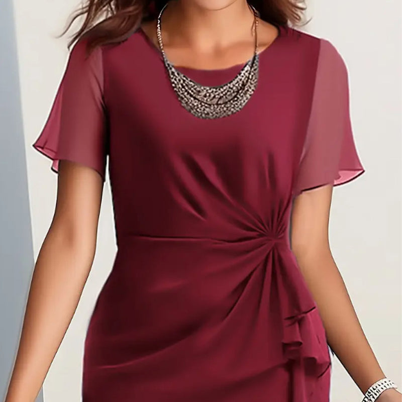 Abelia | Premium Draped Dress