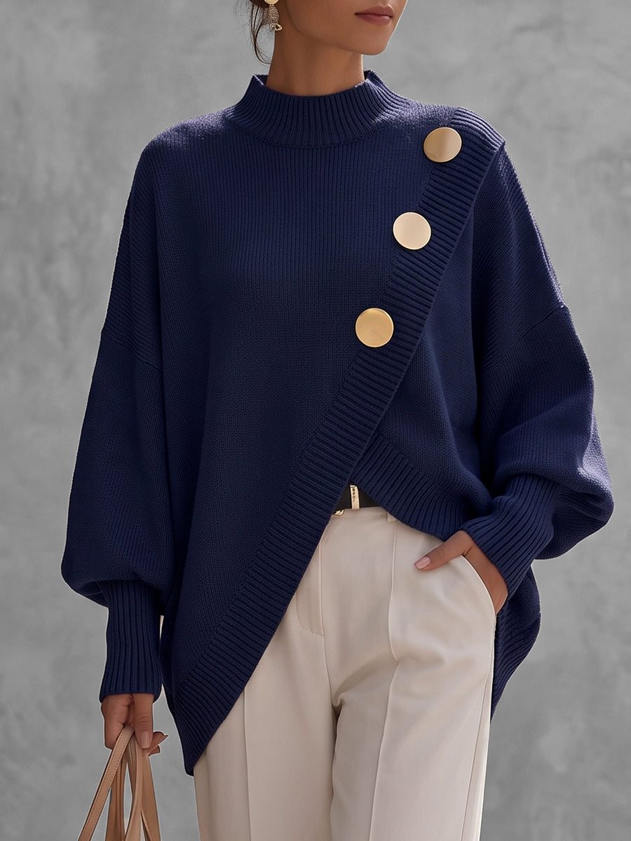 Yvaine | Mock Neck Sweater