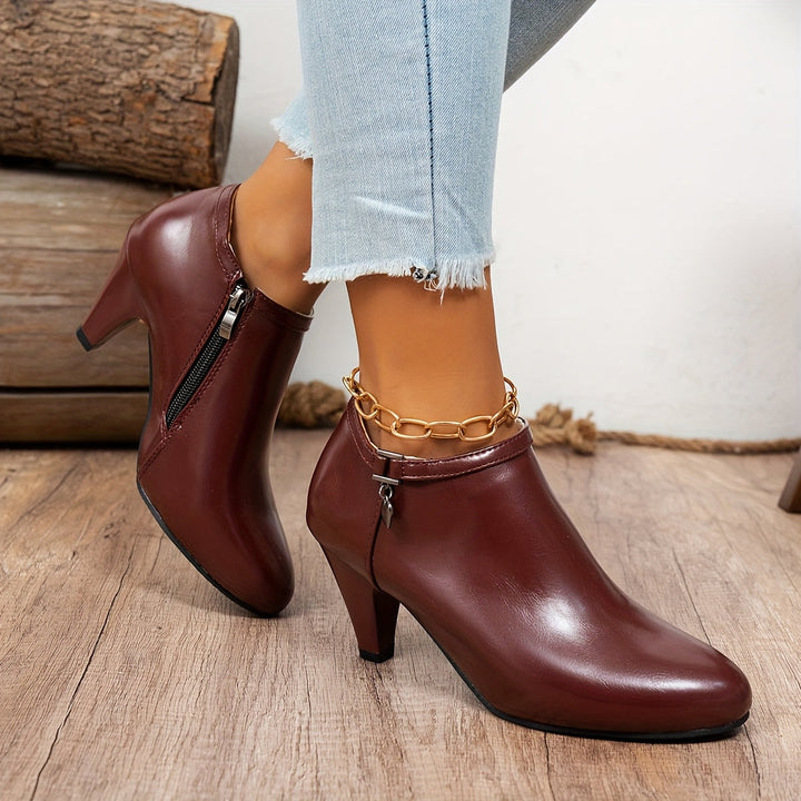 Florianne | Chic Comfort Heel Ankle Boots